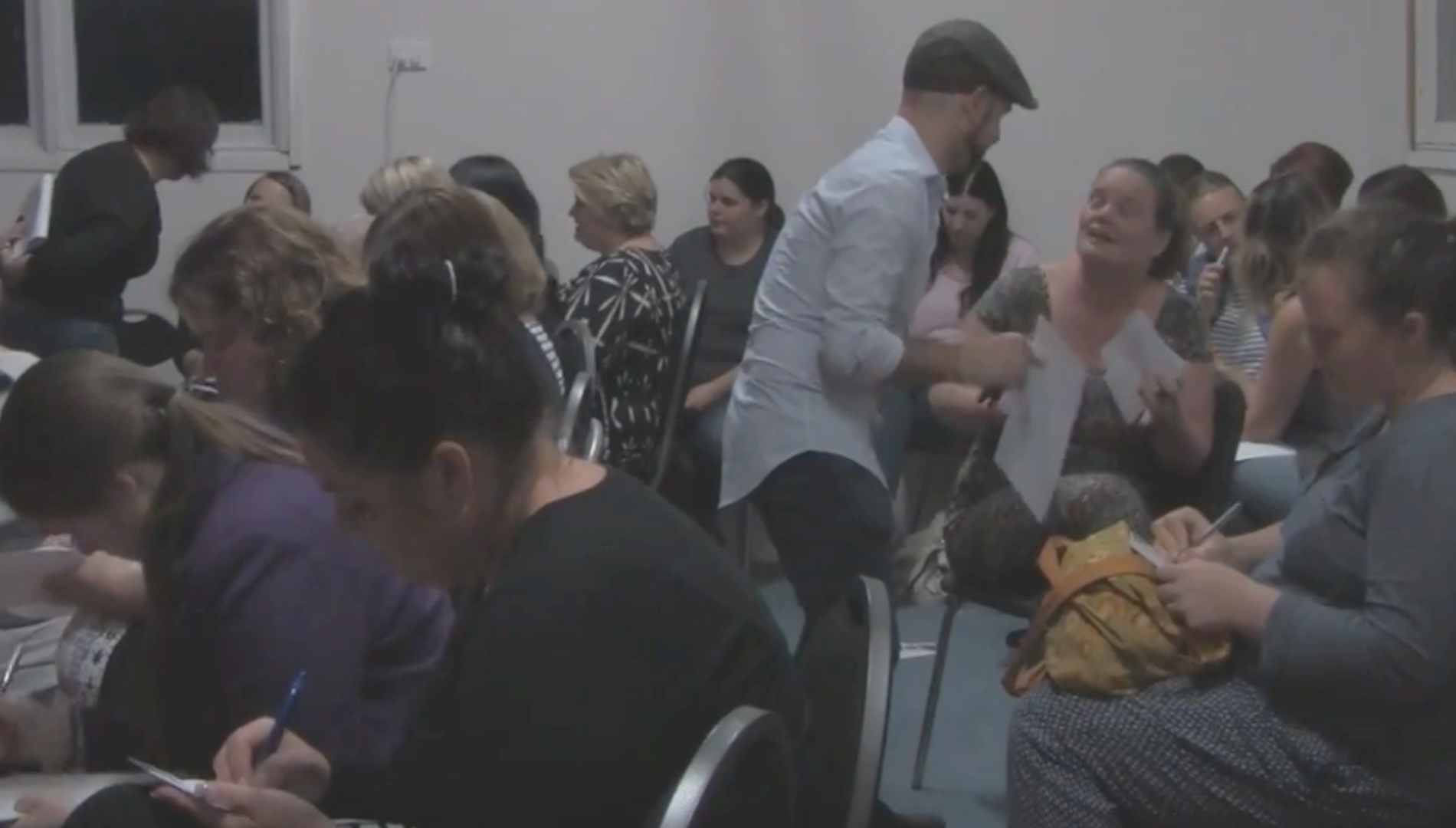 Cam & T at community workshop